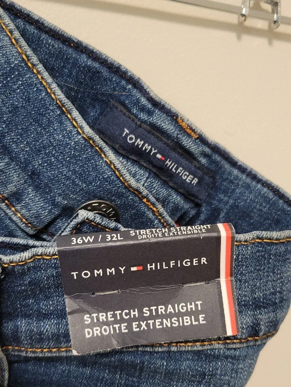 Tommy Hilfiger Slim Straight Blue Jeans